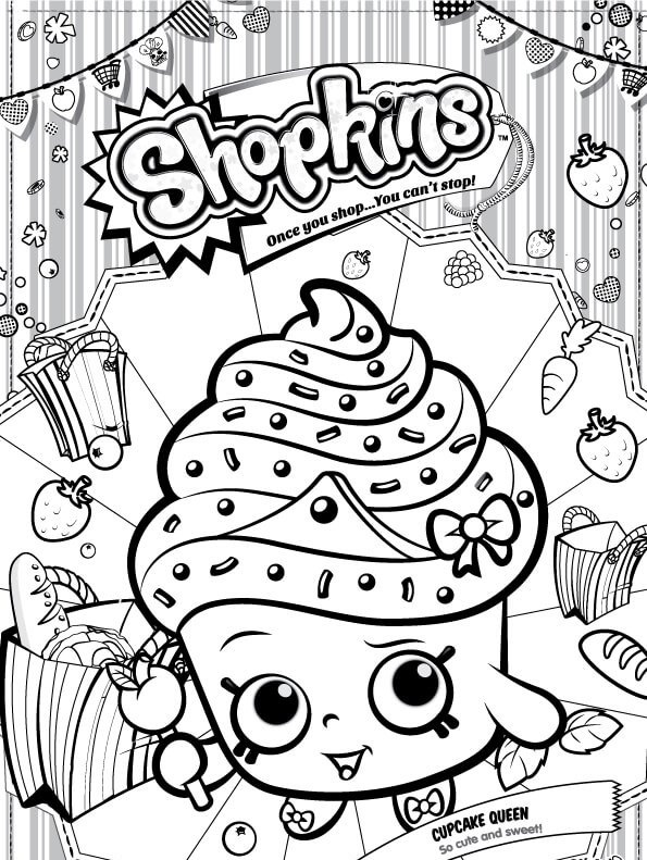 Kids-n-fun | 53 Kleurplaten van Shopkins